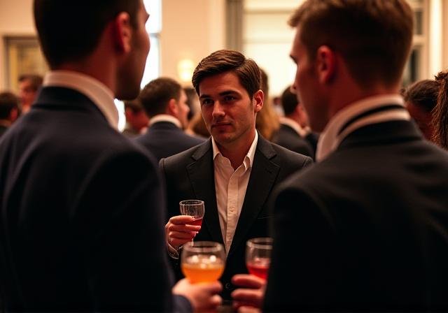 Networking session at the 2023 Finance Summit